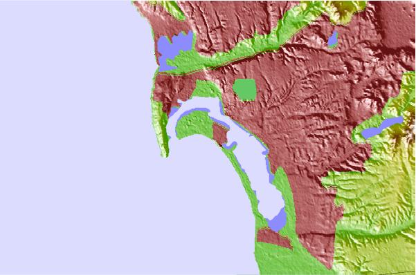Surf breaks located close to Coronado Beaches