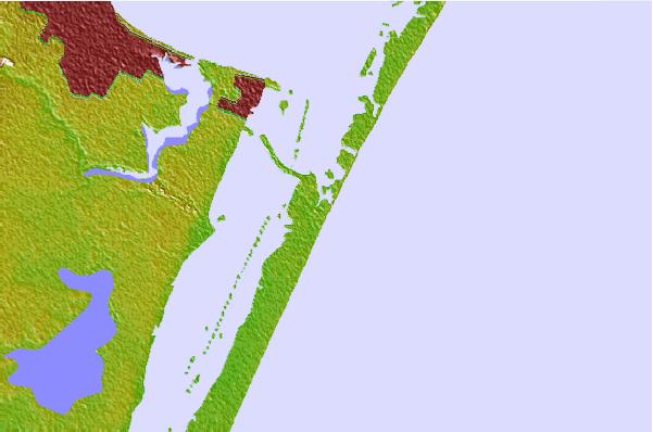 Surf breaks located close to Corpus Christi