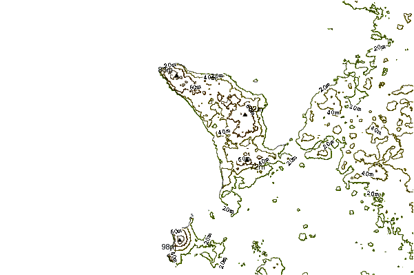 Shoreline around Corvisart Bay