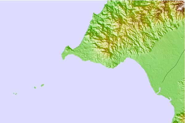 Surf spots located close to Costa Banderas