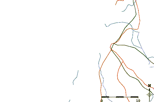 Roads and rivers around Costa Nova