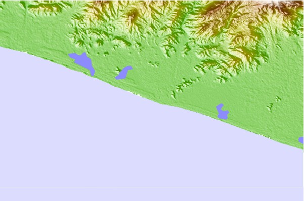 Surf breaks located close to Costa Sol