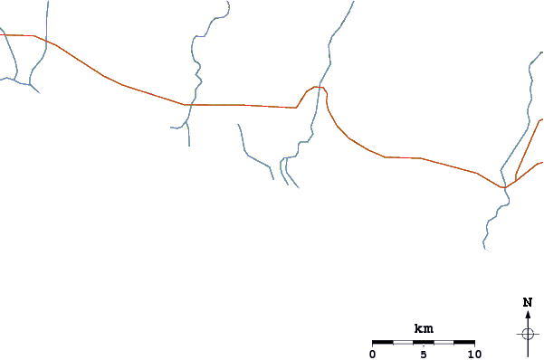 Roads and rivers around Costa Sol