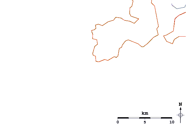 Roads and rivers around Coumeenole