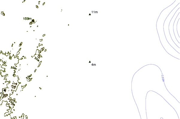 Shoreline around Covelong Point