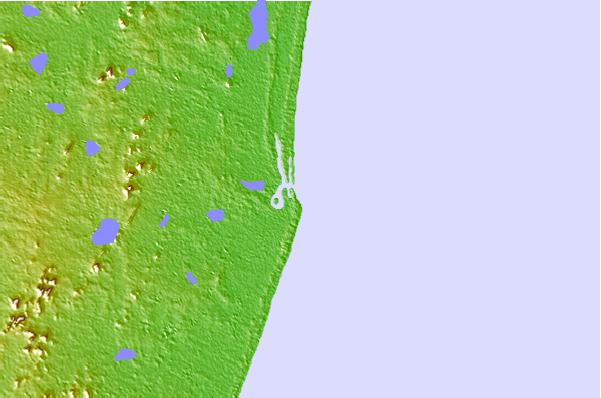 Surf spots located close to Covelong Point