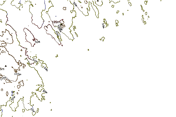 Shoreline around Cow Bay