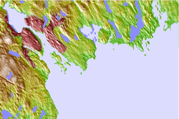 Surf spots located close to Cow Bay