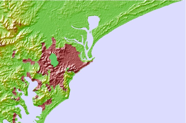 Surf spots located close to Cowrie Hole