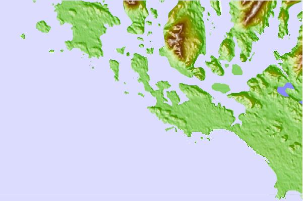 Surf spots located close to Cox Bay