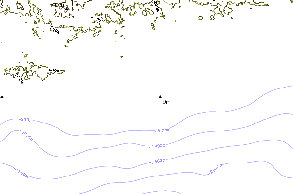 Shoreline around Coyula