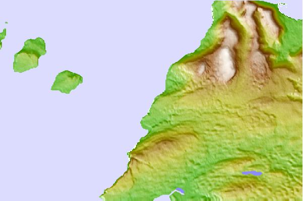 Surf spots located close to Crab Island