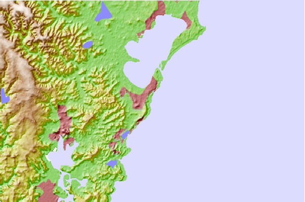 Surf spots located close to Crackneck