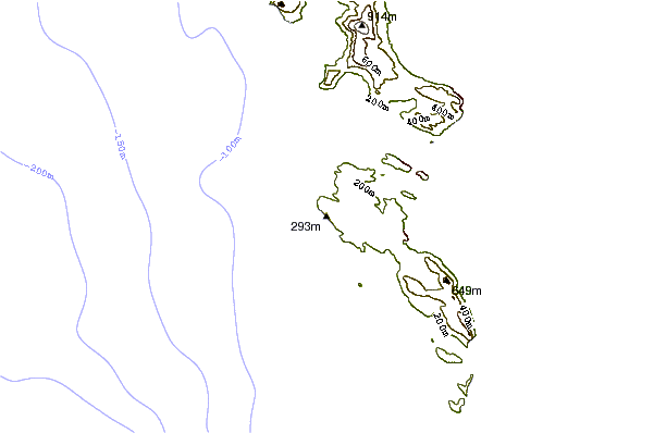 Shoreline around Crayfish Factory