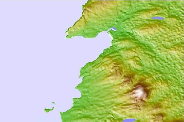 Surf breaks located close to Cregg Beach