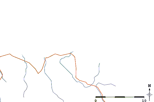 Roads and rivers around Culdaff