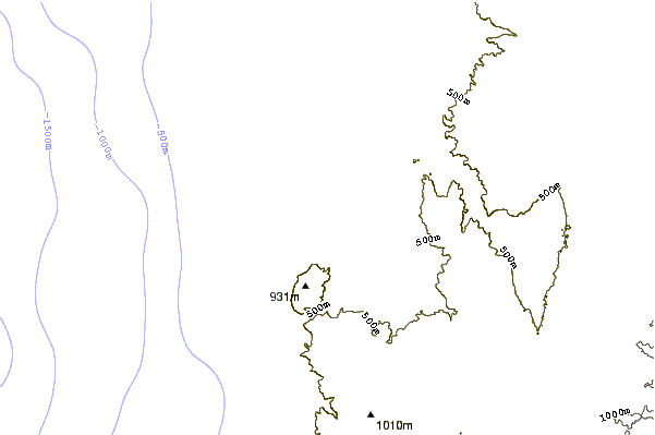 Shoreline around Cupula