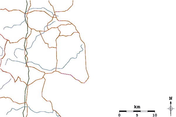Roads and rivers around Currimundi Beach