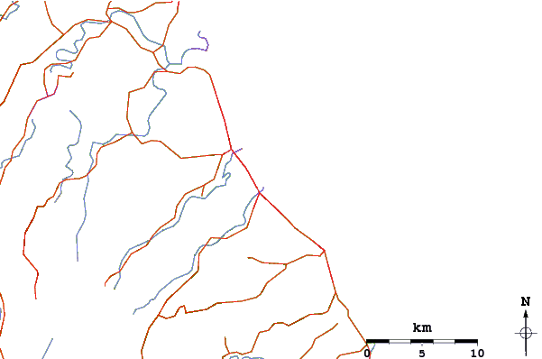 Roads and rivers around Currumbin Point