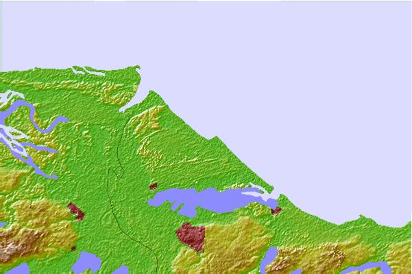 Surf spots located close to Curvao
