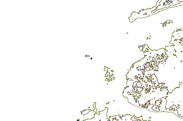 Shoreline around Dabki