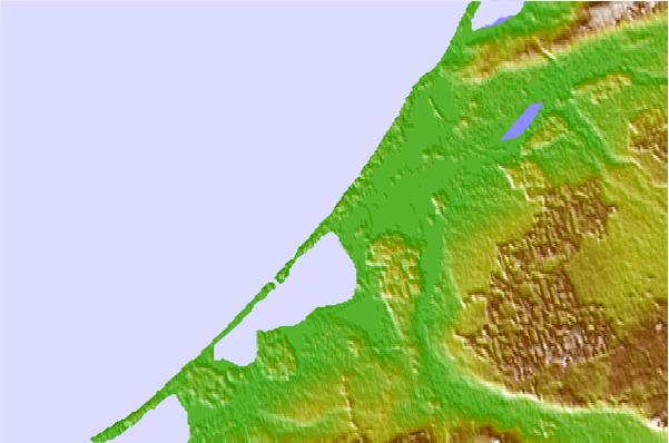 Surf spots located close to Dabki