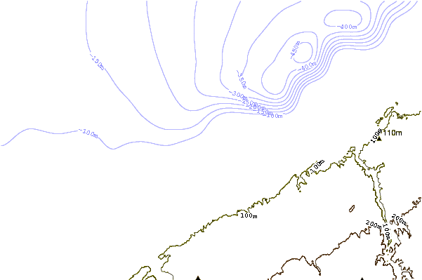 Shoreline around Dahomey
