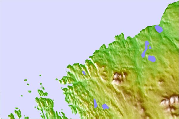 Surf spots located close to Dalbeg (Lewis)