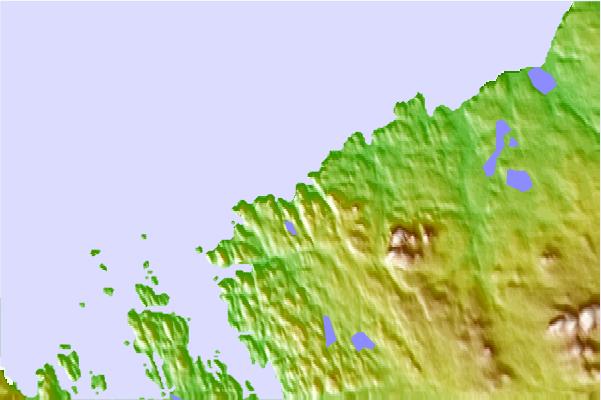 Surf spots located close to Dalmore Bay (Lewis)