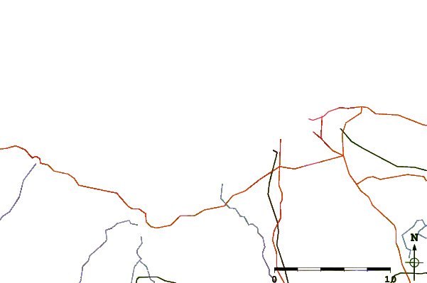 Roads and rivers around Dame Jouanne