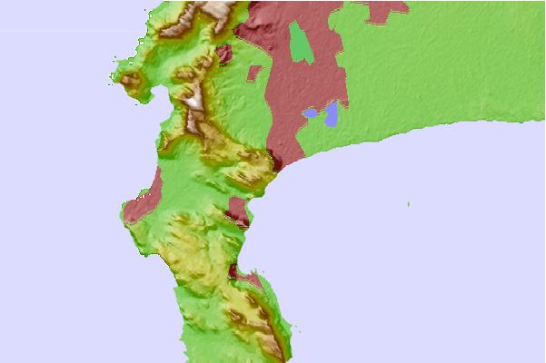Surf spots located close to Danger Reef