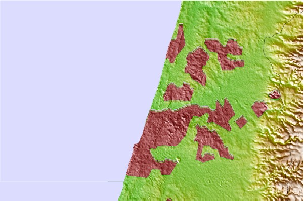 Surf spots located close to Danger
