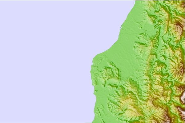 Surf spots located close to Darigayos