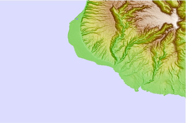Surf spots located close to Davidson Point