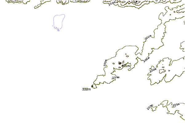 Shoreline around De Kelders