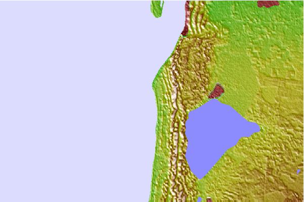 Surf spots located close to Dead Zone