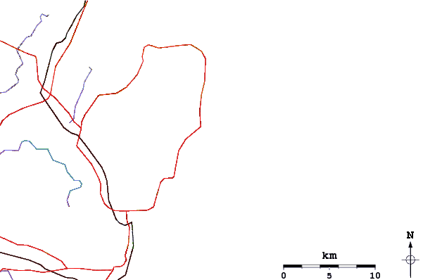 Roads and rivers around Dee Why Point