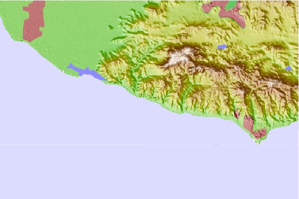 Surf spots located close to Deer Creek