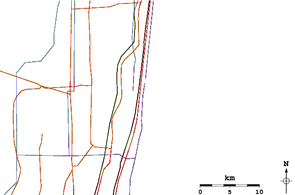 Roads and rivers around Deerfield Beach Pier