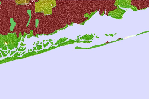 Surf spots located close to Democrat Point Robert Moses