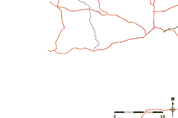 Roads and rivers around Deolen