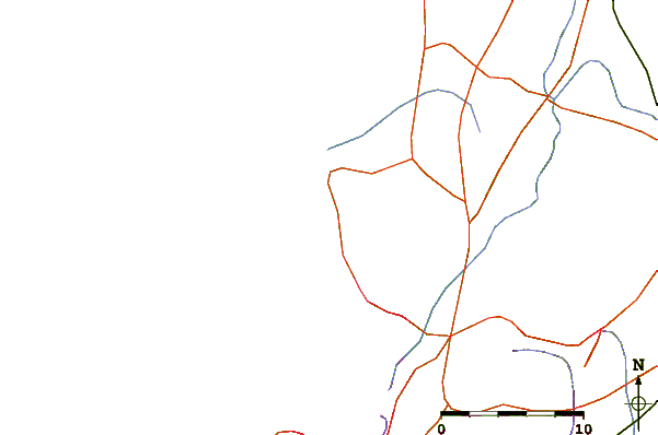 Roads and rivers around Derde Steen