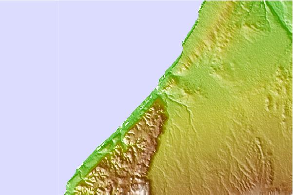 Surf breaks located close to Desert Point