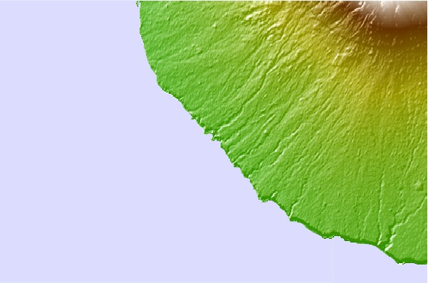 Surf spots located close to Desperation Point