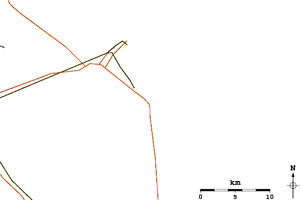 Roads and rivers around Dewey Beach