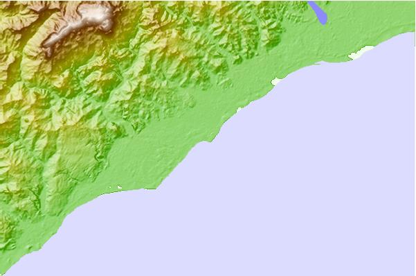 Surf spots located close to Digger