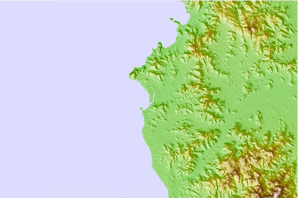 Surf spots located close to Diria