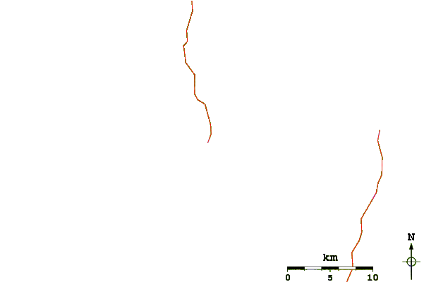 Roads and rivers around Dirk Hartog Island