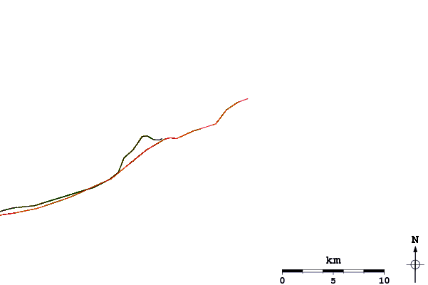 Roads and rivers around Ditch Plains