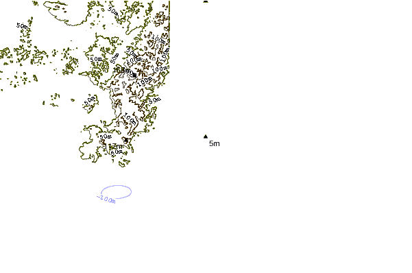 Shoreline around Dixcove